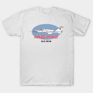 MiG-242 from 'Joe 90' T-Shirt